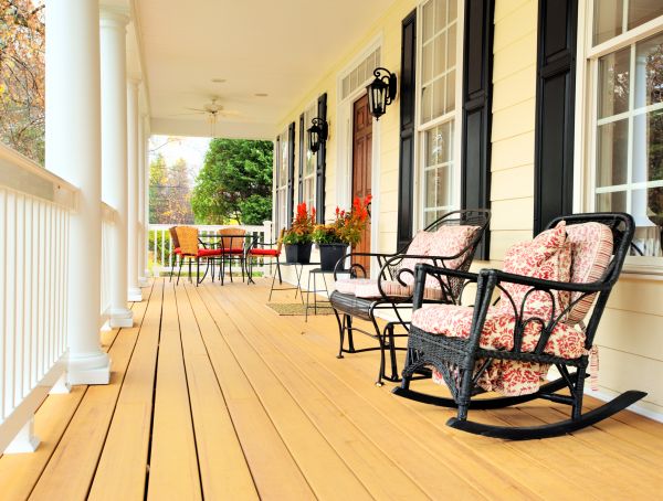 Porch Construction in Newport Beach