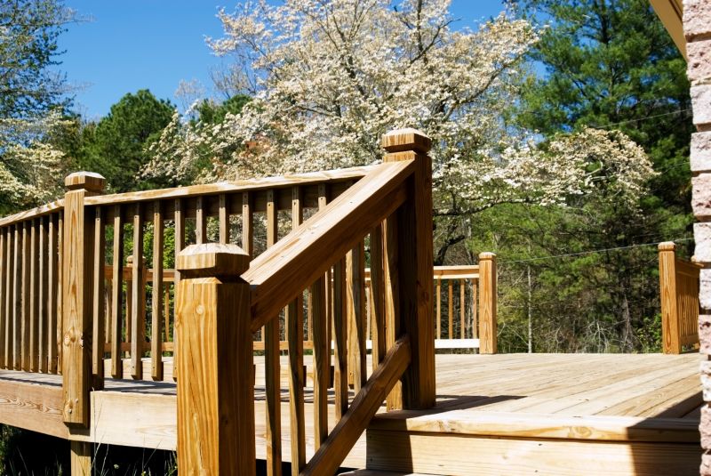 Hardwood Deck Installation
